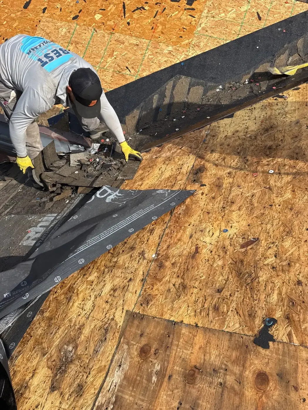 Commercial roof inspection documented in Goshen